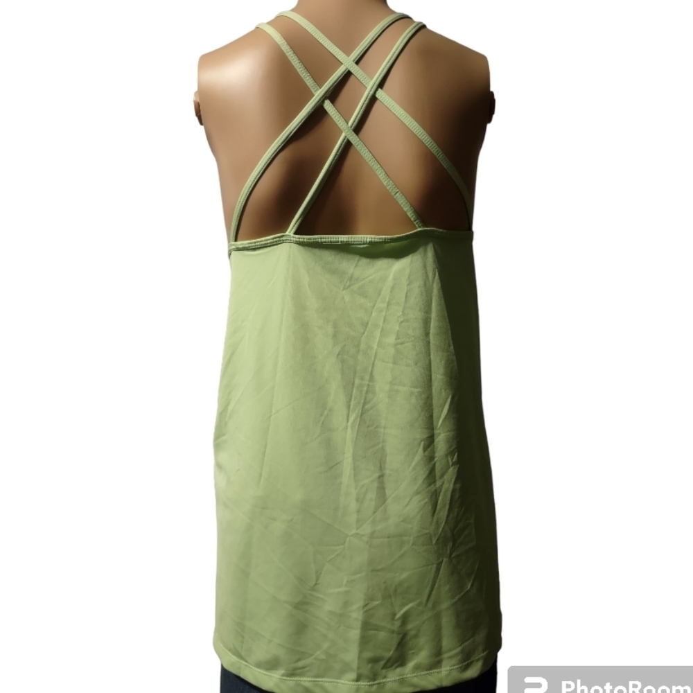 Ideology Strappy Tank Top Pistachio Green XXL